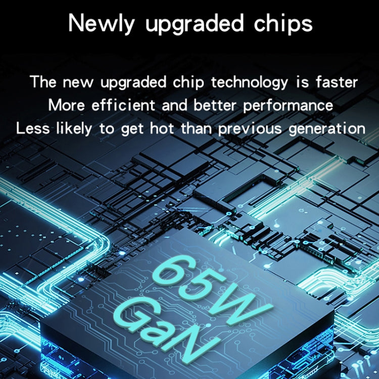 GaN PD48W Type-C PD3.0 + USB3.0 Fast Charger ，US Plug(White) - free shipping - PMC Jewellery - Order now!