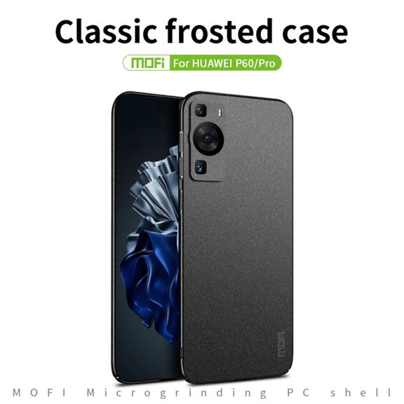 For Huawei P60 / P60 Pro MOFI Fandun Series Frosted PC Ultra-thin All-inclusive Phone Case(Red)
