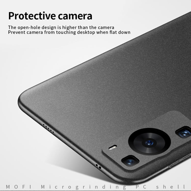 For Huawei P60 / P60 Pro MOFI Fandun Series Frosted PC Ultra-thin All-inclusive Phone Case(Red)