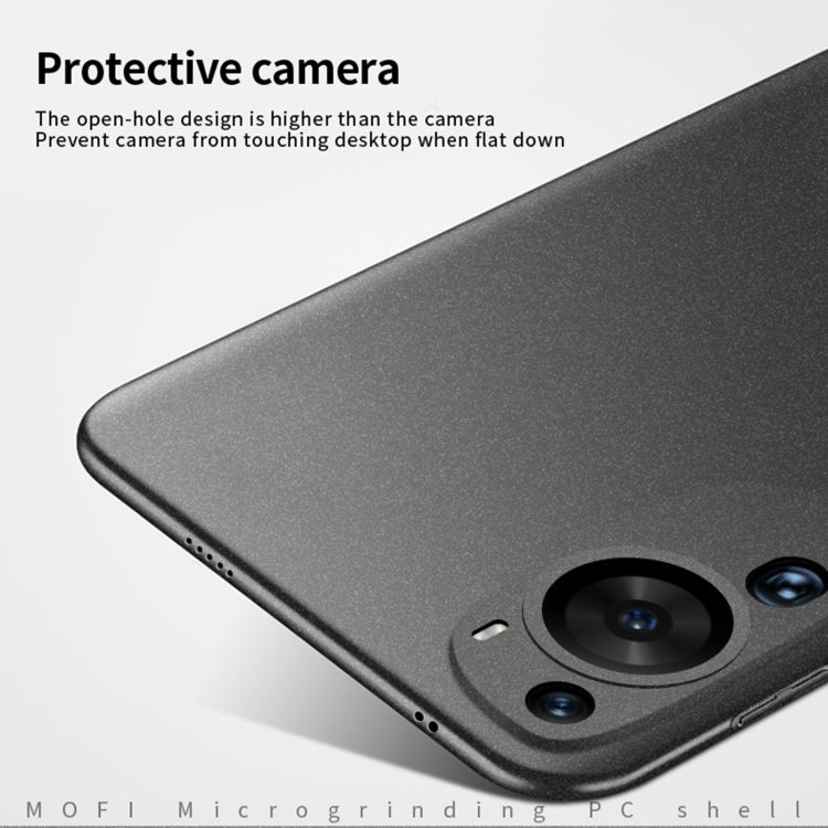 For Huawei P60 Art MOFI Fandun Series Frosted PC Ultra-thin All-inclusive Phone Case(Gray) - Huawei Cases by MOFI | Online Shopping South Africa | PMC TechLife | Buy Now Pay Later Mobicred
