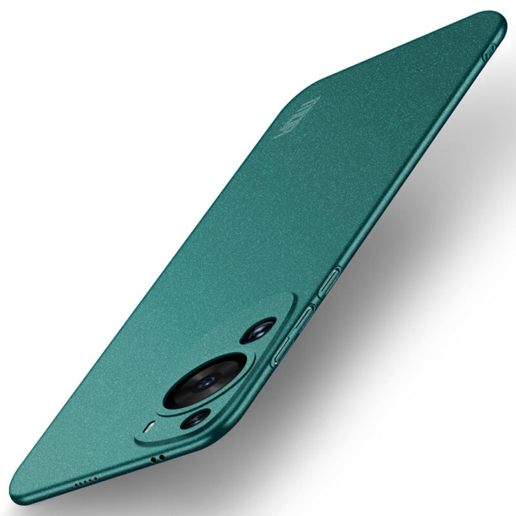 For Huawei P60 Art MOFI Fandun Series Frosted PC Ultra-thin All-inclusive Phone Case(Green) - Huawei Cases by MOFI | Online Shopping South Africa | PMC TechLife