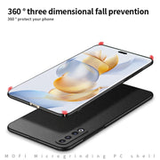 For Honor 90 Pro MOFI Fandun Series Frosted PC Ultra-thin All-inclusive Phone Case(Gray)