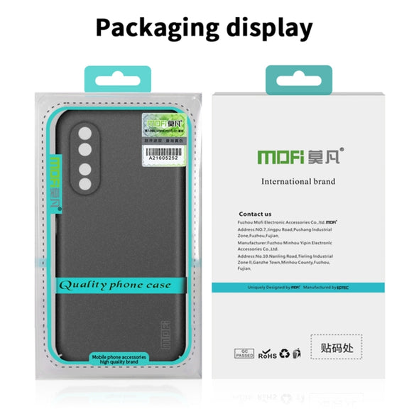 For Honor 90 MOFI Fandun Series Frosted PC Ultra-thin All-inclusive Phone Case(Red)