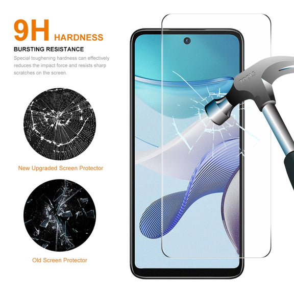 For Motorola Moto G73 / G Power 2023 10pcs ENKAY 0.26mm 9H 2.5D High Aluminum-silicon Tempered Glass Film