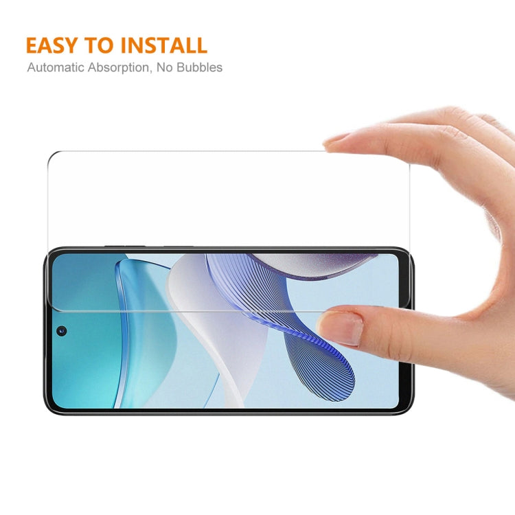 For Motorola Moto G73 / G Power 2023 10pcs ENKAY 0.26mm 9H 2.5D High Aluminum-silicon Tempered Glass Film