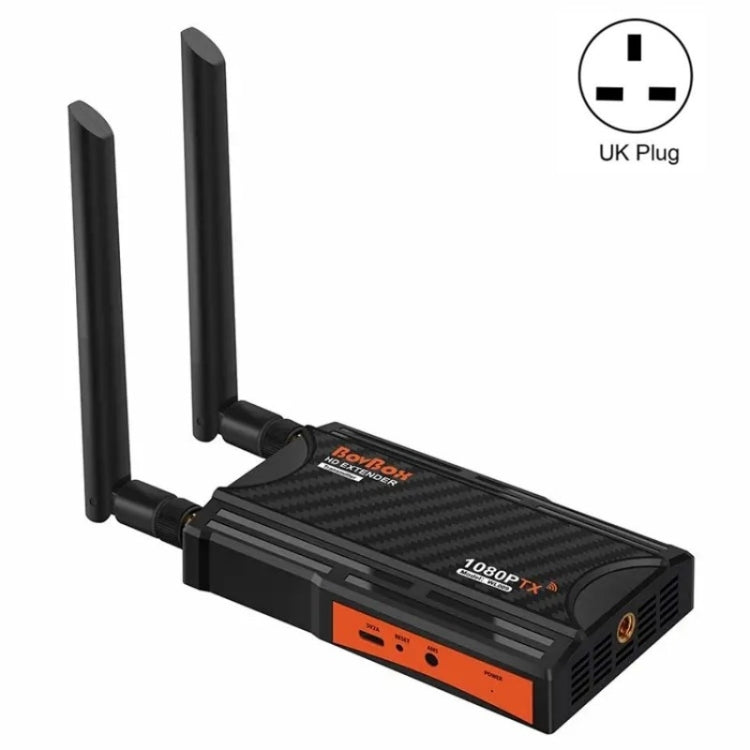 009 200m HD Video Transmitter Receiver WIFI 5.8 Wireless Display Dongle Adapter(UK Plug) - Adapter by PMC TechLife | Online Shopping South Africa | PMC TechLife | Buy Now Pay Later Mobicred