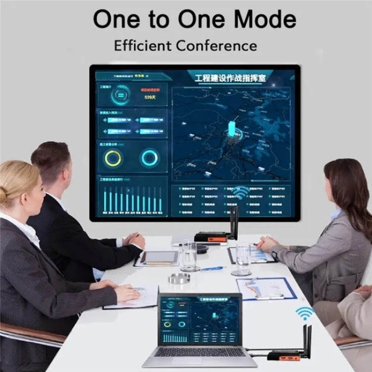 009 200m HD Video Transmitter Receiver WIFI 5.8 Wireless Display Dongle Adapter(UK Plug) - Adapter by PMC TechLife | Online Shopping South Africa | PMC TechLife | Buy Now Pay Later Mobicred