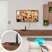 009 200m HD Video Transmitter Receiver WIFI 5.8 Wireless Display Dongle Adapter(AU Plug)