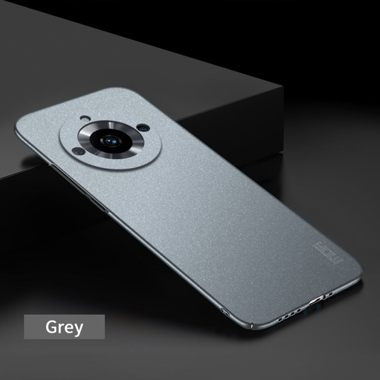 For Realme 11 Pro MOFI Fandun Series Frosted PC Ultra-thin All-inclusive Phone Case(Gray)