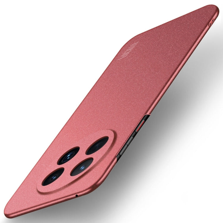 For Huawei Enjoy 60X MOFI Fandun Series Frosted PC Ultra-thin All-inclusive Phone Case(Red) - Huawei Cases by MOFI | Online Shopping South Africa | PMC TechLife | Buy Now Pay Later Mobicred