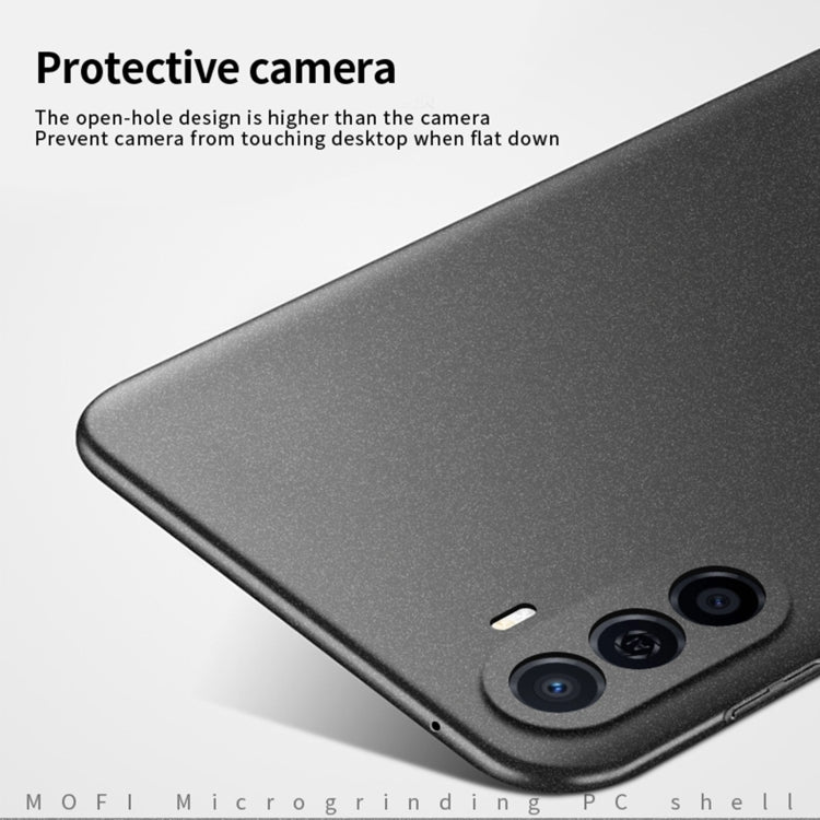 For Huawei Enjoy 50 / nova Y70 Plus MOFI Fandun Series Frosted PC Ultra-thin All-inclusive Phone Case(Black) - free shipping - PMC TechLife - Order now!