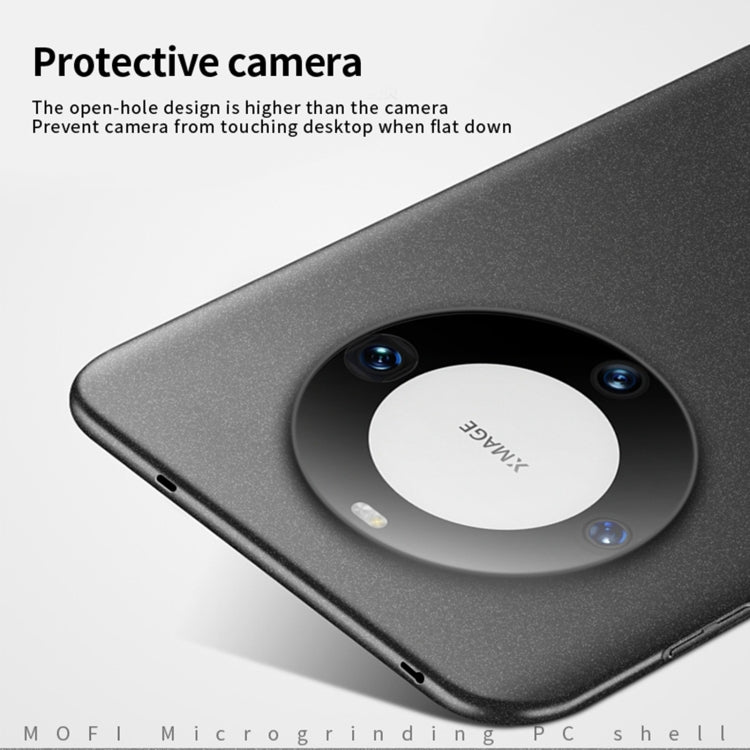 For Huawei Mate 60 Pro MOFI Fandun Series Frosted PC Ultra-thin All-inclusive Phone Case(Blue) - Huawei Cases by MOFI | Online Shopping South Africa | PMC TechLife