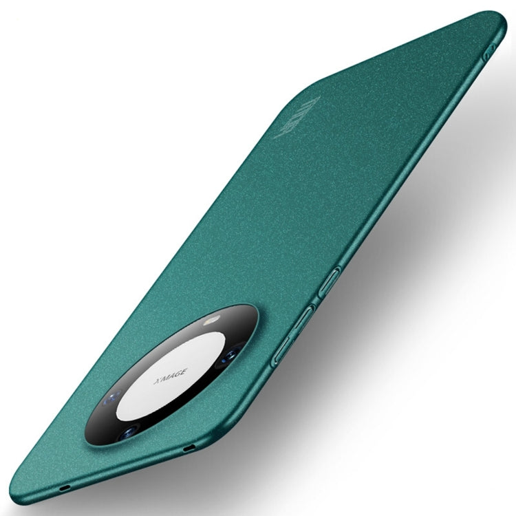 For Huawei Mate 60 Pro MOFI Fandun Series Frosted PC Ultra-thin All-inclusive Phone Case(Green) - Huawei Cases by MOFI | Online Shopping South Africa | PMC TechLife | Buy Now Pay Later Mobicred