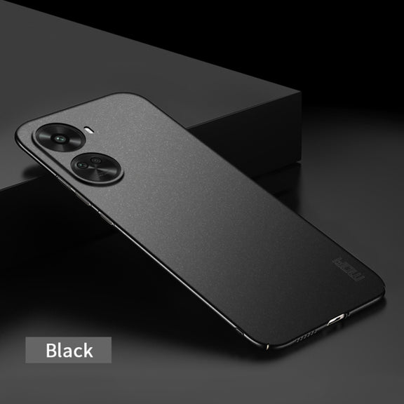 For Huawei nova 11 SE MOFI Fandun Series Frosted PC Ultra-thin All-inclusive Phone Case(Black)