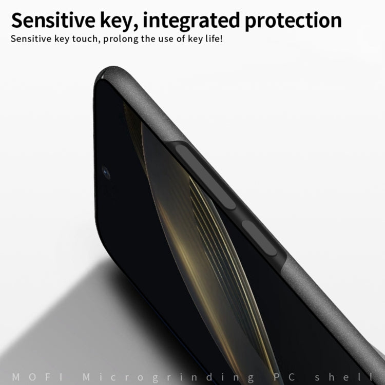For Huawei nova 11 SE MOFI Fandun Series Frosted PC Ultra-thin All-inclusive Phone Case(Black)