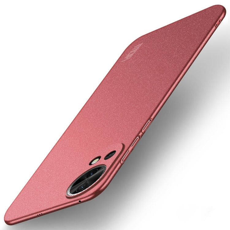 For Huawei nova 12 Pro / 12 Ultra MOFI Fandun Series Frosted PC Ultra-thin All-inclusive Phone Case(Red) - free shipping - PMC TechLife - Order now!