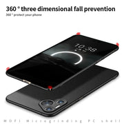 For Huawei P70 MOFI Fandun Series Frosted PC Ultra-thin All-inclusive Phone Case(Red)