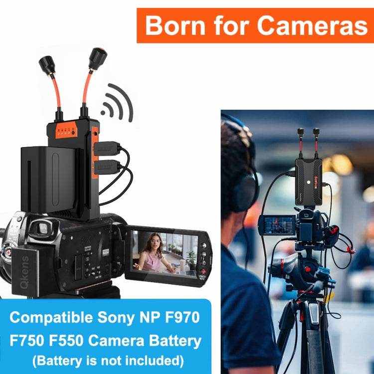 900S Pro Wireless Screen Casting HD Video Transmitter Receiver 300m Wireless Display Dongle Adapter(EU Plug)
