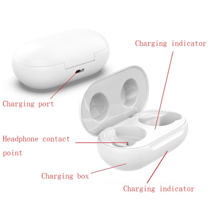 For Samsung Galaxy Galaxy Buds+ SM-R175 Wireless Earphone Charging Box(White) - Other Accessories by PMC Jewellery | Online Shopping South Africa | PMC Jewellery | Buy Now Pay Later Mobicred