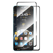 For Motorola Moto G Play 2024 2pcs ENKAY Full Glue High Aluminum-silicon Tempered Glass Film