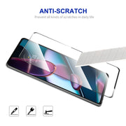 For Motorala Moto G Play 2024 5pcs ENKAY Full Glue High Aluminum-silicon Tempered Glass Film