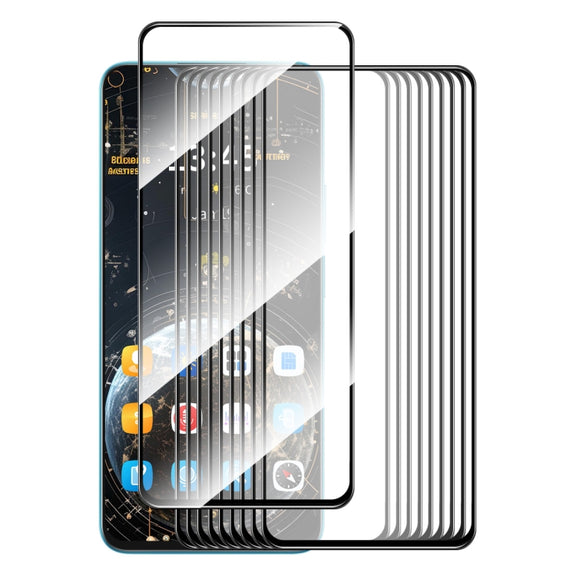 For Motorola Moto G Play 2024 10pcs ENKAY Full Glue High Aluminum-silicon Tempered Glass Film
