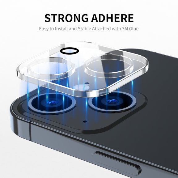 For iPhone 15 / 15 Plus ENKAY Hat-Prince 9H Rear Camera Lens Tempered Glass Film