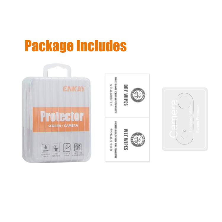 For iPhone 17 Air ENKAY Hat-Prince 9H Rear Camera Lens Tempered Glass Film