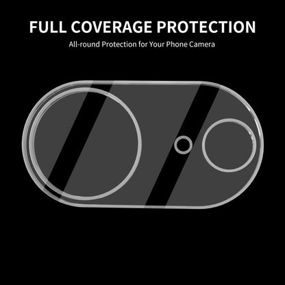 For iPhone 16e 2pcs ENKAY Hat-Prince 9H Rear Camera Lens Tempered Glass Film - free shipping - PMC Jewellery - Order now!