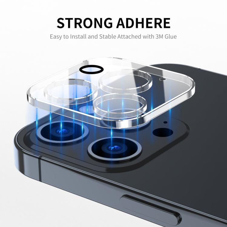 For iPhone 17 Pro 2pcs ENKAY Hat-Prince 9H Rear Camera Lens Tempered Glass Film - iPhone 17 Pro Tempered Glass by ENKAY | Online Shopping South Africa | PMC TechLife | Buy Now Pay Later Mobicred
