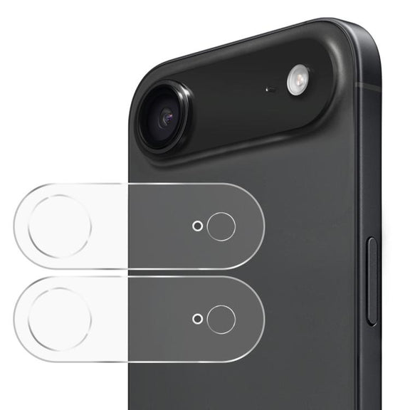 For iPhone 17 Air 2pcs ENKAY Hat-Prince 9H Rear Camera Lens Tempered Glass Film