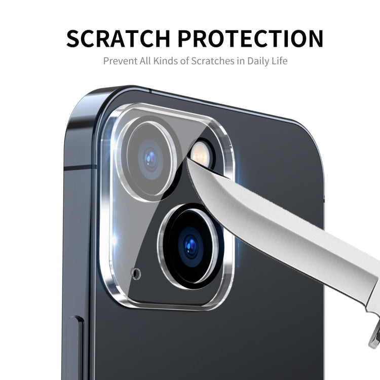 For iPhone 15 / 15 Plus ENKAY Hat-Prince 9H Rear Camera Lens Tempered Glass Film