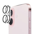 For iPhone 16 / 16 Plus 2pcs ENKAY Hat-Prince 9H Rear Camera Lens Tempered Glass Film - iPhone 16 Plus Tempered Glass by ENKAY | Online Shopping South Africa | PMC TechLife | Buy Now Pay Later Mobicred