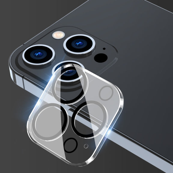 For iPhone 16 / 16 Plus 2pcs ENKAY Hat-Prince 9H Rear Camera Lens Tempered Glass Film
