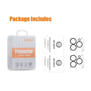 For iPhone 16 Pro / 16 Pro Max 2pcs ENKAY Hat-Prince 9H Rear Camera Lens Tempered Glass Film