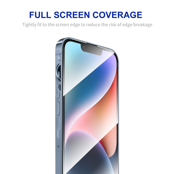For iPhone 15 ENKAY Full Glue High Aluminum-silicon Tempered Glass Film