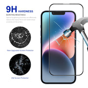For iPhone 15 ENKAY Full Glue High Aluminum-silicon Tempered Glass Film