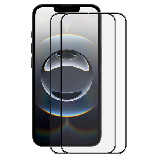 For iPhone 16e 2pcs ENKAY Full Glue High Aluminum-silicon Tempered Glass Film - free shipping - PMC Jewellery - Order now!