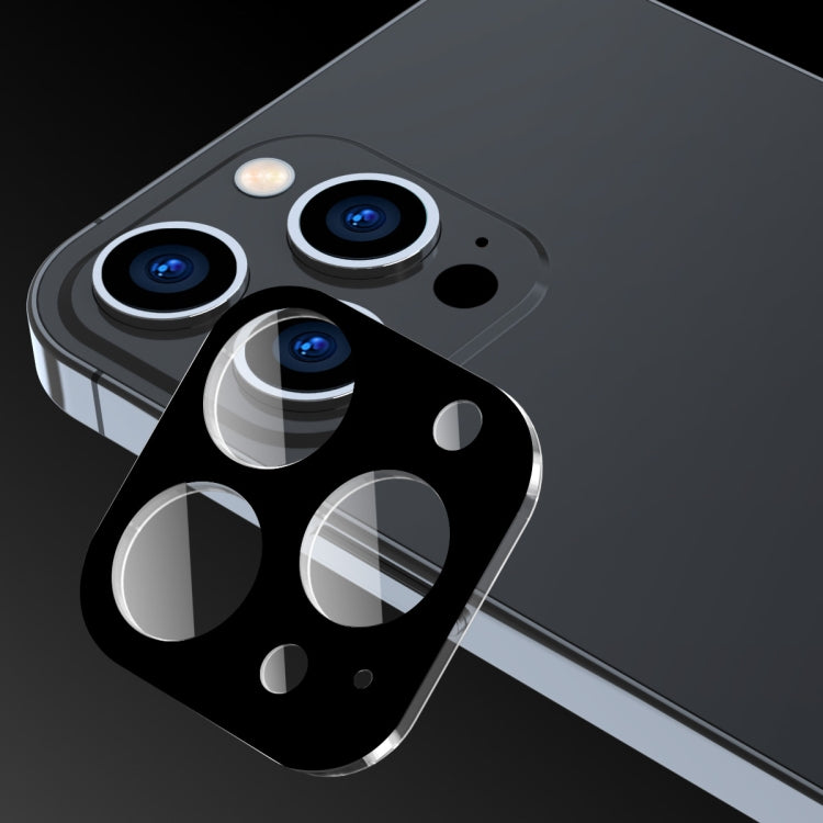For iPhone 16 Pro / 16 Pro Max 2pcs ENKAY Hat-Prince 9H Rear Camera Lens Tempered Glass Film