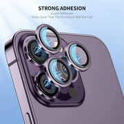 For iPhone 15 Pro / 15 Pro Max ENKAY AR Anti-reflection Camera Lens Glass Full Film(Black)