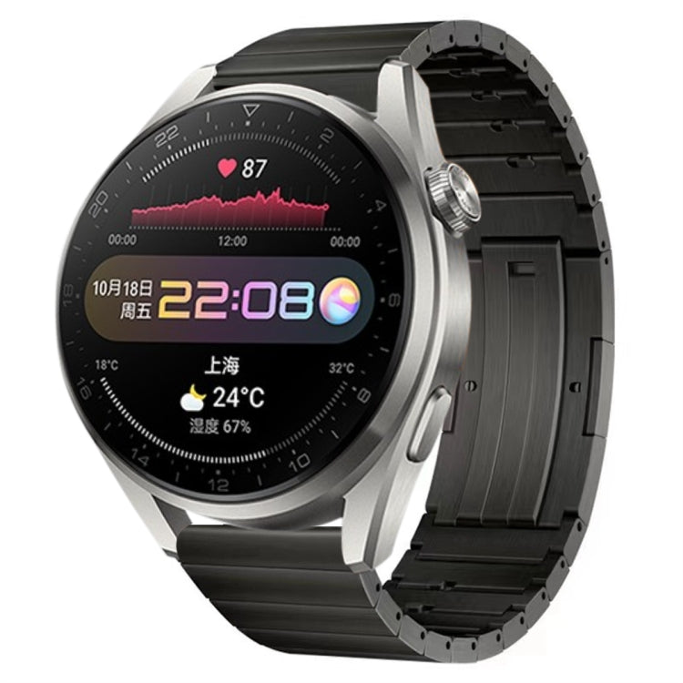 For Huawei Watch 3 Pro Titanium Alloy Quick Release Watch Band(Gray) - Watch Bands by PMC TechLife | Online Shopping South Africa | PMC TechLife