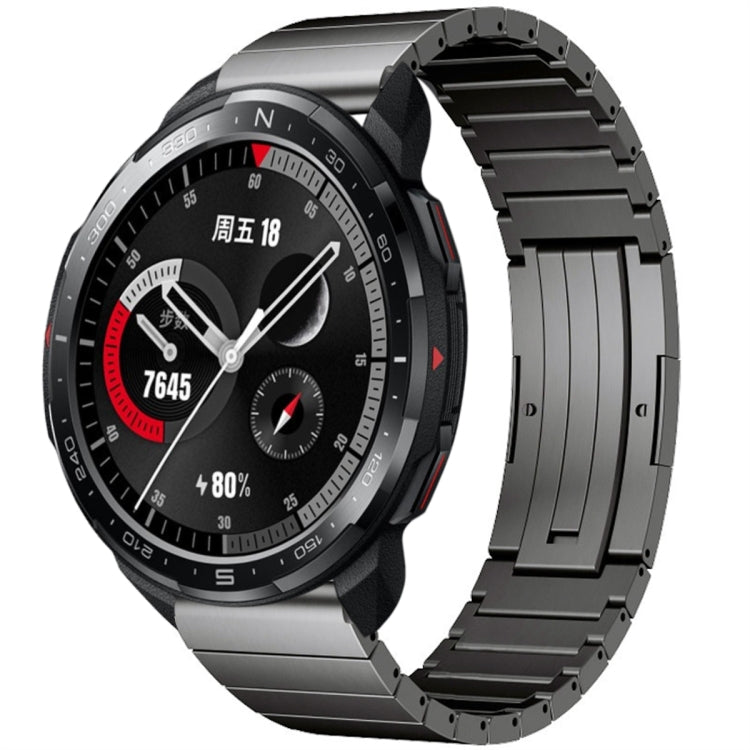 For Honor Watch GS Pro One Bead Titanium Alloy Watch Band(Gray) - free shipping - PMC TechLife - Order now!