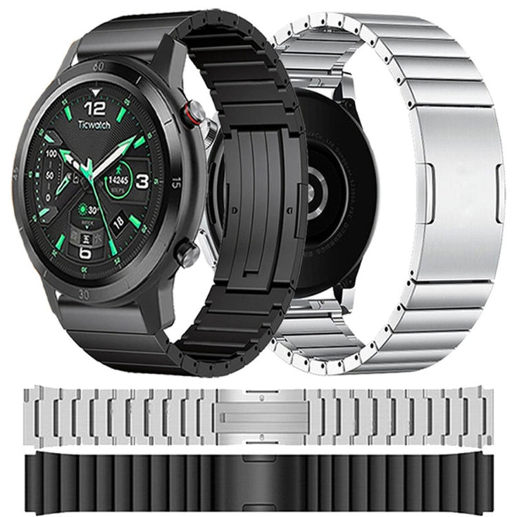 For Samsung Gear S3 Frontier One Bead Titanium Alloy Watch Band(Silver) - Watch Bands by PMC TechLife | Online Shopping South Africa | PMC TechLife