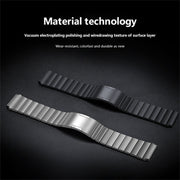 For Samsung Galaxy Watch 3 45mm One Bead Titanium Alloy Watch Band(Gray)