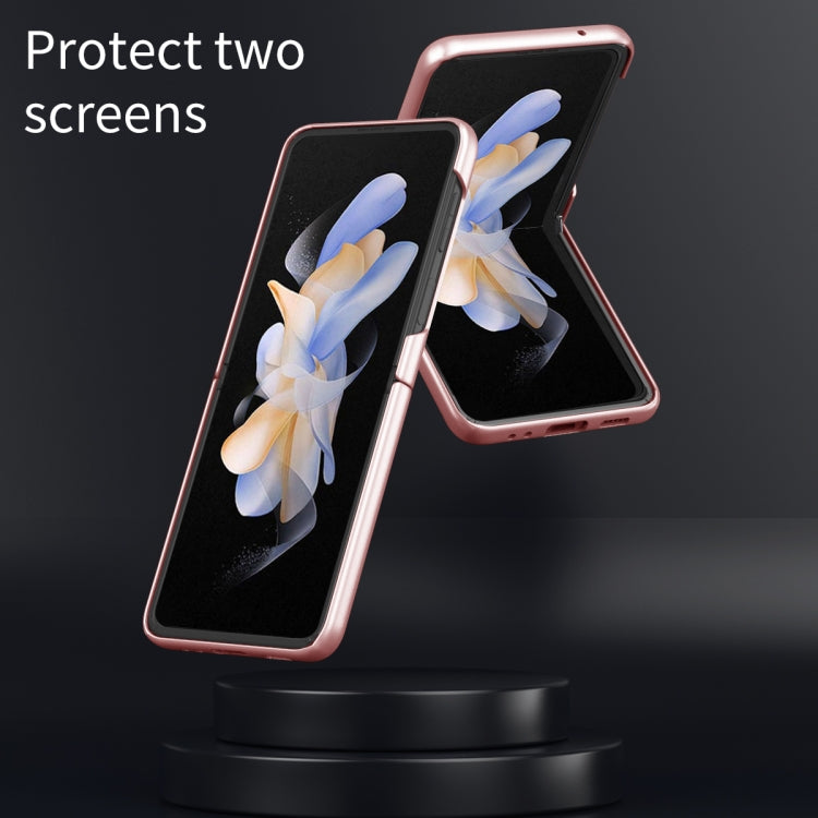 For Samsung Galaxy Z Flip5 5G Skin Feel Magnetic Shockproof Protective Phone Case(Pink) - Galaxy Z Flip5 Cases by PMC TechLife | Online Shopping South Africa | PMC TechLife