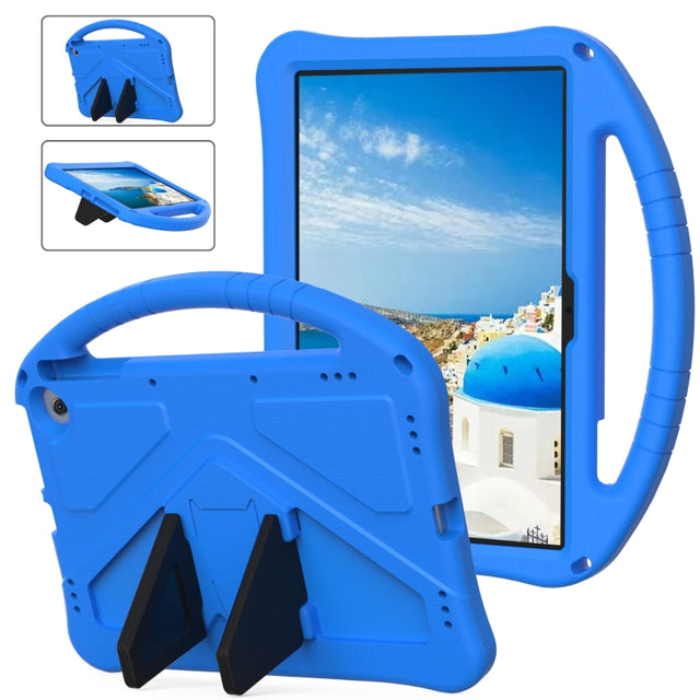 For Amazon Fire Max 11 2023 EVA Shockproof Tablet Case with Holder(Blue) - Amazon by PMC TechLife | Online Shopping South Africa | PMC TechLife | Buy Now Pay Later Mobicred