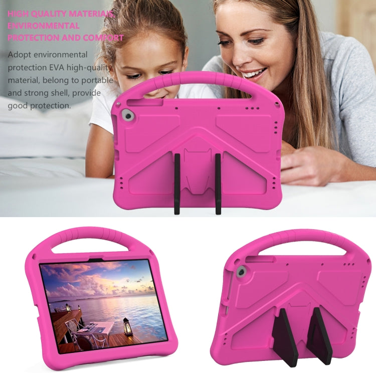 For Amazon Fire Max 11 2023 EVA Shockproof Tablet Case with Holder(RoseRed) - Amazon by PMC TechLife | Online Shopping South Africa | PMC TechLife | Buy Now Pay Later Mobicred