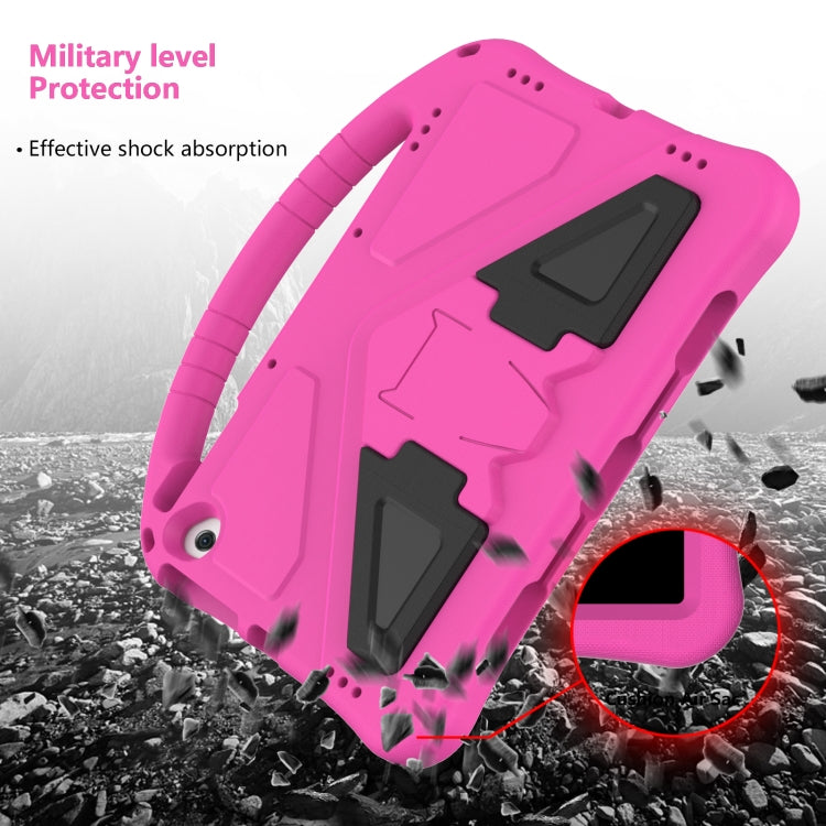 For Amazon Fire Max 11 2023 EVA Shockproof Tablet Case with Holder(RoseRed) - Amazon by PMC TechLife | Online Shopping South Africa | PMC TechLife | Buy Now Pay Later Mobicred