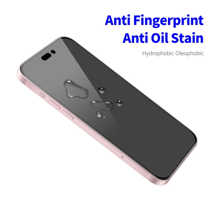 For iPhone 16 ENKAY Hat-Prince 28 Degree Anti-peeping Tempered Glass Full Screen Film - free shipping - PMC TechLife - Order now!