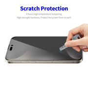 For iPhone 16 Pro Max ENKAY Hat-Prince 28 Degree Anti-peeping Tempered Glass Full Screen Film